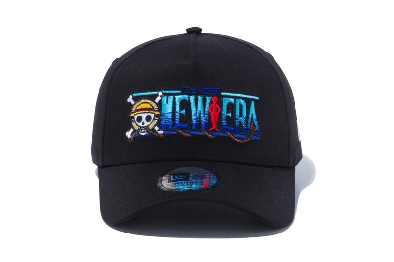 New Era Japan 'One Piece' Sanji, Zoro, Cap Crew collaboration buggy chopper golfing collection bag tote hat tee shirt hoodie