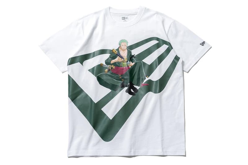 New Era Japan 'One Piece' Sanji, Zoro, Cap Crew collaboration buggy chopper golfing collection bag tote hat tee shirt hoodie