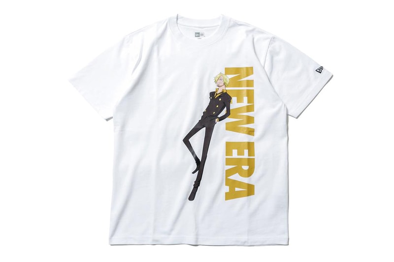New Era Japan 'One Piece' Sanji, Zoro, Cap Crew collaboration buggy chopper golfing collection bag tote hat tee shirt hoodie