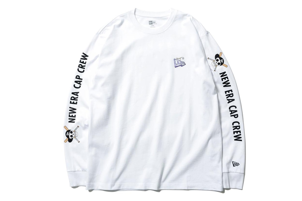New Era Japan 'One Piece' Sanji, Zoro, Cap Crew collaboration buggy chopper golfing collection bag tote hat tee shirt hoodie