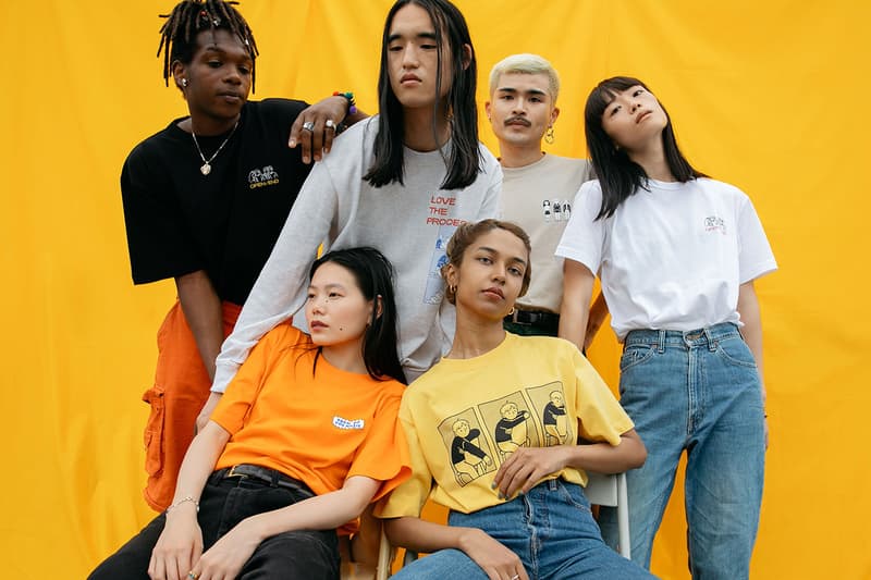 OPEN/END Lookbook Emerging Designers Tokyo Japan Inclusive Unisex Mens Womens Clothing Sundae Kids Graphics T-Shirts Cookies Cookie Boy Bangkok