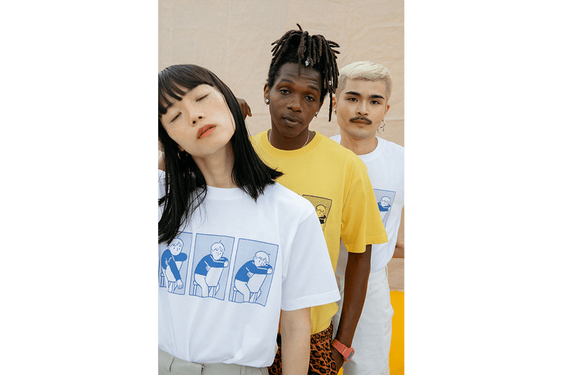 OPEN/END Lookbook Emerging Designers Tokyo Japan Inclusive Unisex Mens Womens Clothing Sundae Kids Graphics T-Shirts Cookies Cookie Boy Bangkok