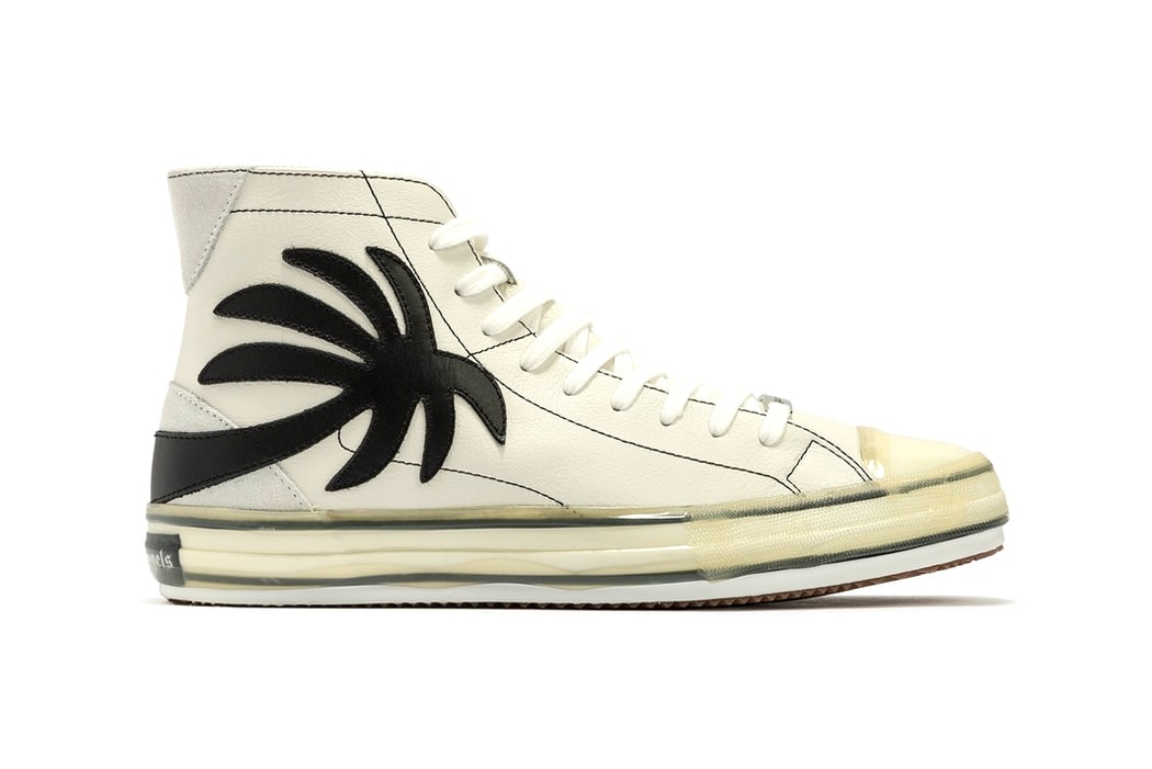 Palm Angels Palm High-Top Sneakers footwear palm trees kicks shoes trainers canvas francesco ragazzi