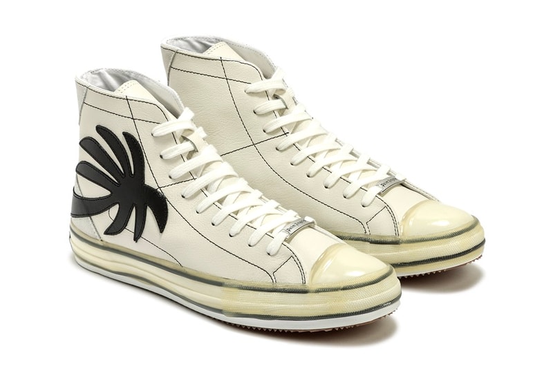Palm Angels Palm High-Top Sneakers footwear palm trees kicks shoes trainers canvas francesco ragazzi
