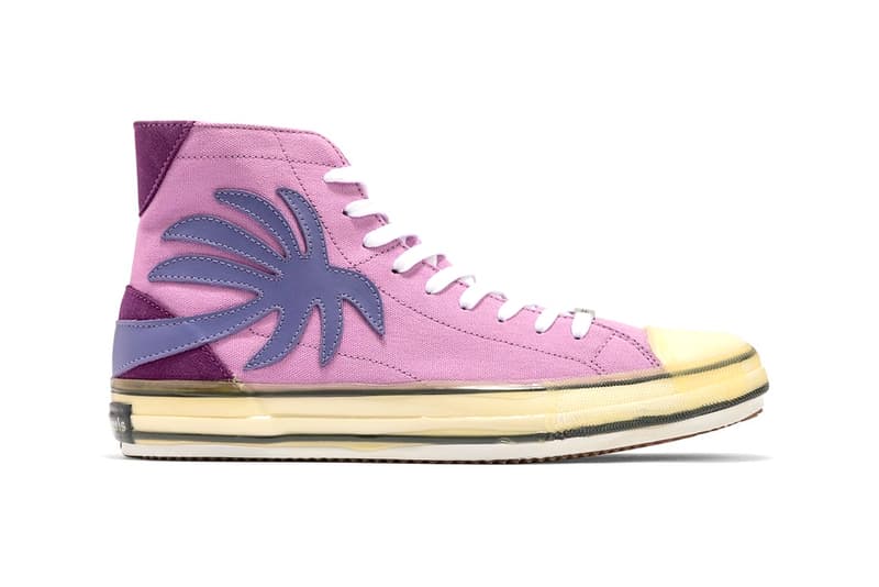 Palm Angels Palm High-Top Sneakers footwear palm trees kicks shoes trainers canvas francesco ragazzi