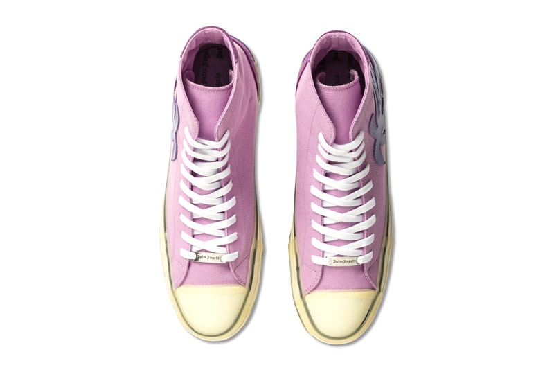 Palm Angels Palm High-Top Sneakers footwear palm trees kicks shoes trainers canvas francesco ragazzi