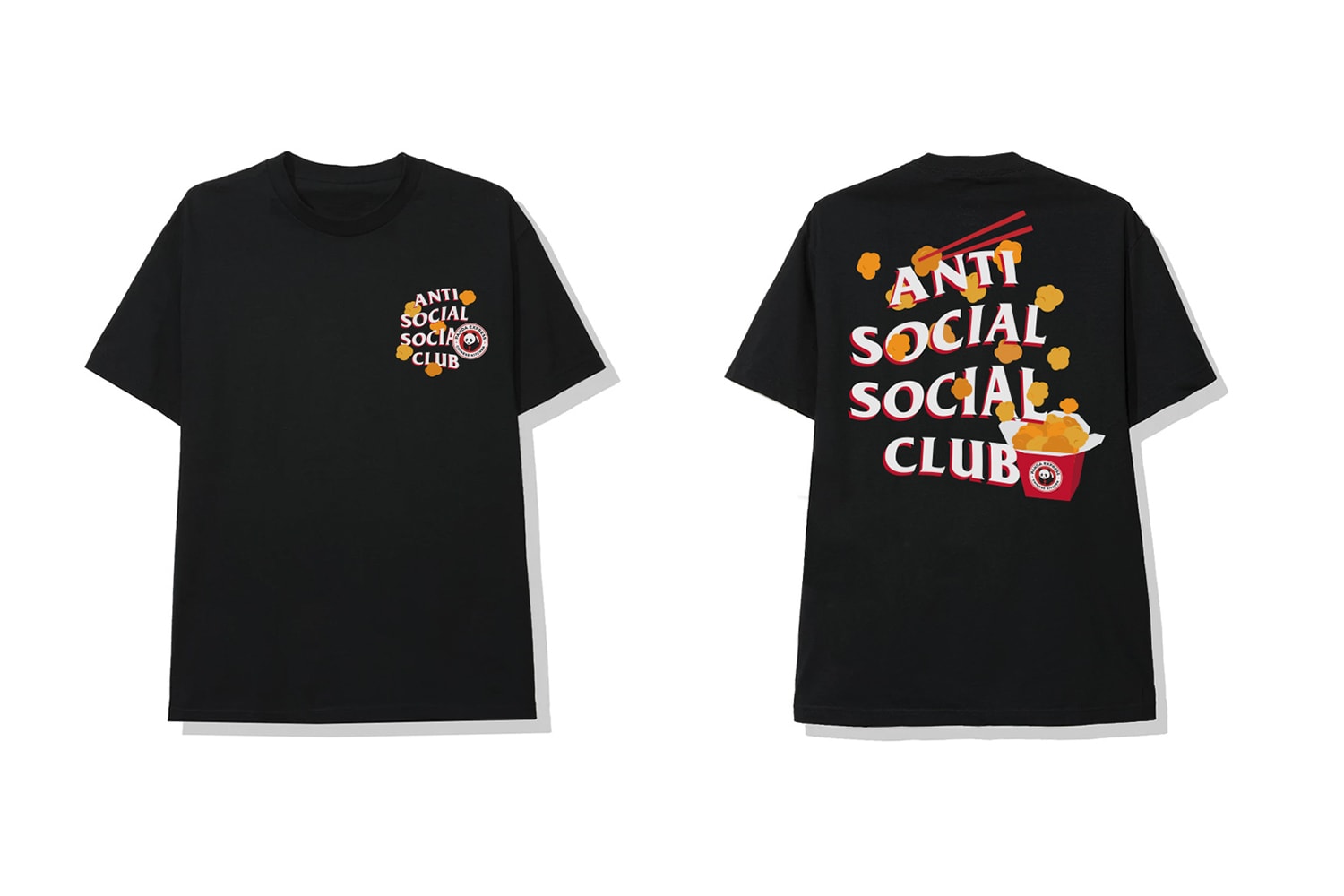 Panda Express Anti Social Social Club Capsule Release Info Buy Price Hoodie T shirt Cap Orange Chicken