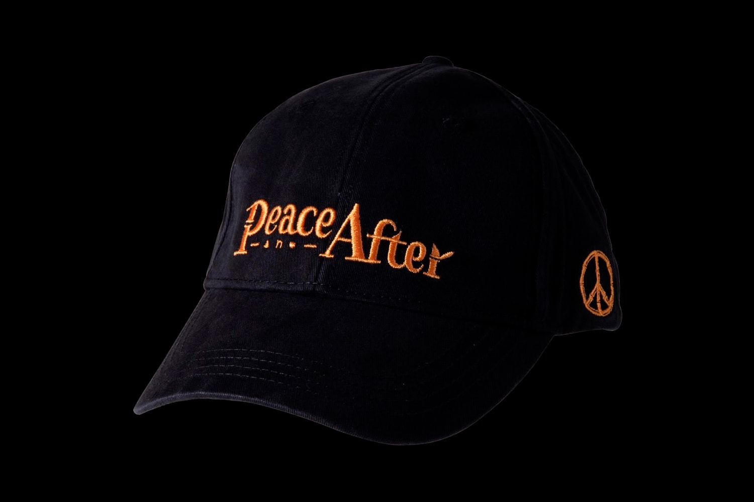 PEACE AND AFTER Embroidered Logo Caps Release Info White Green Orange