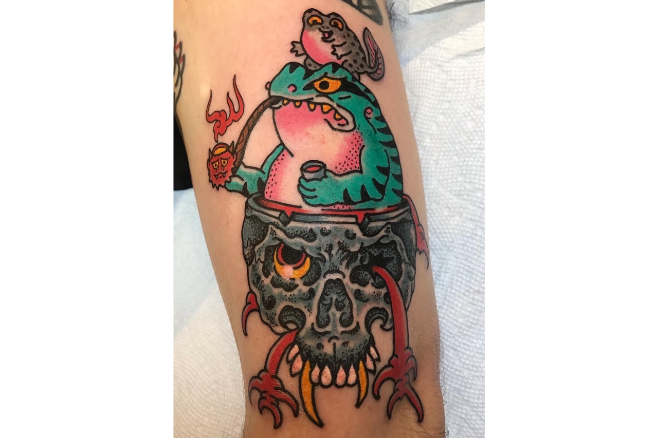 pen and paper henbo henning exclusive interview tattoo invisible nyc good luck artworks flash sheets