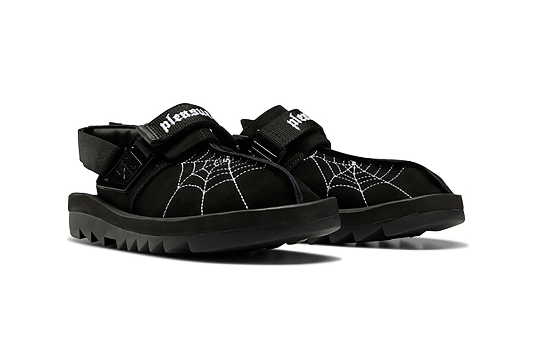 pleasures reebok alex james beatnik sandal release information black suede spider web details buy cop purchase Goodhood