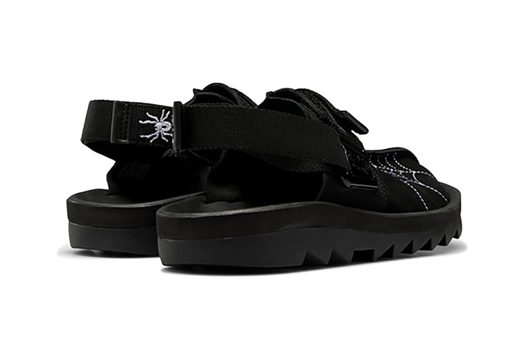 pleasures reebok alex james beatnik sandal release information black suede spider web details buy cop purchase Goodhood