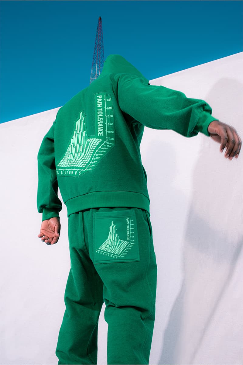 PLEASURES Summer 2020 Collection Lookbook Info Shirt Jacket Polo Hoodie Shorts Reebok Beatnik