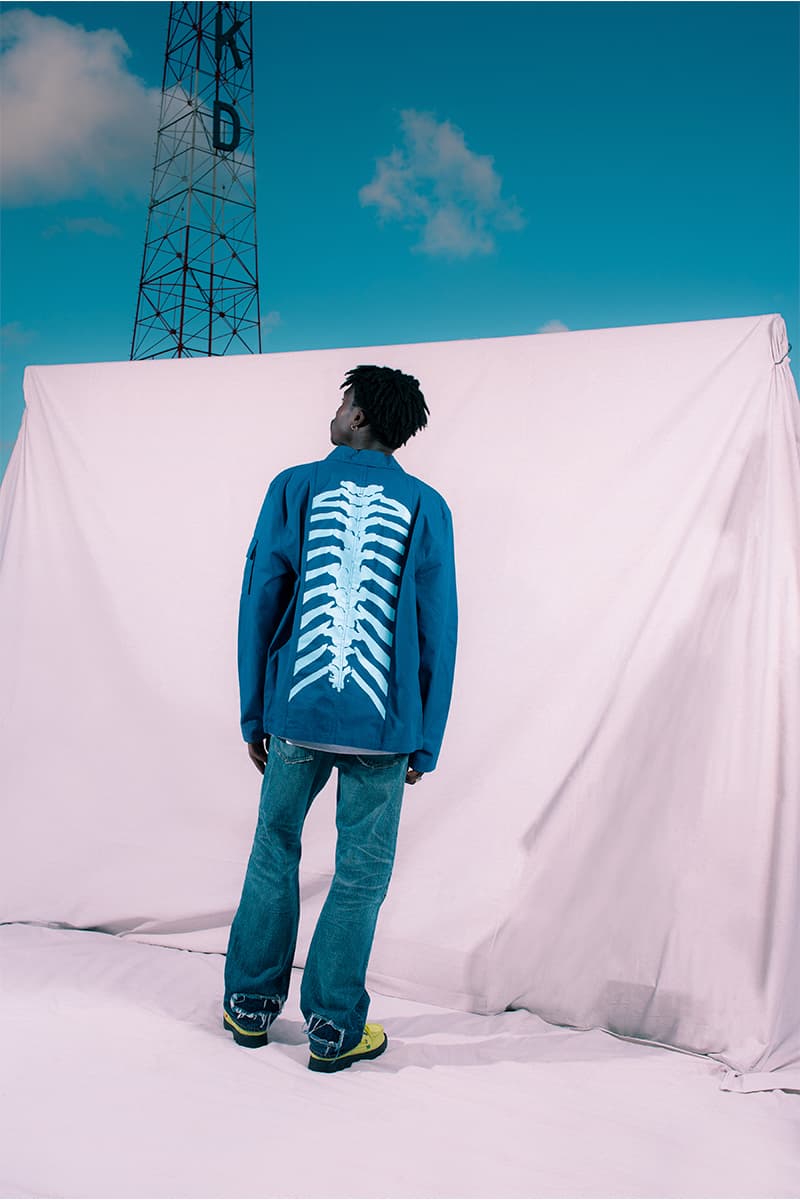 PLEASURES Summer 2020 Collection Lookbook Info Shirt Jacket Polo Hoodie Shorts Reebok Beatnik