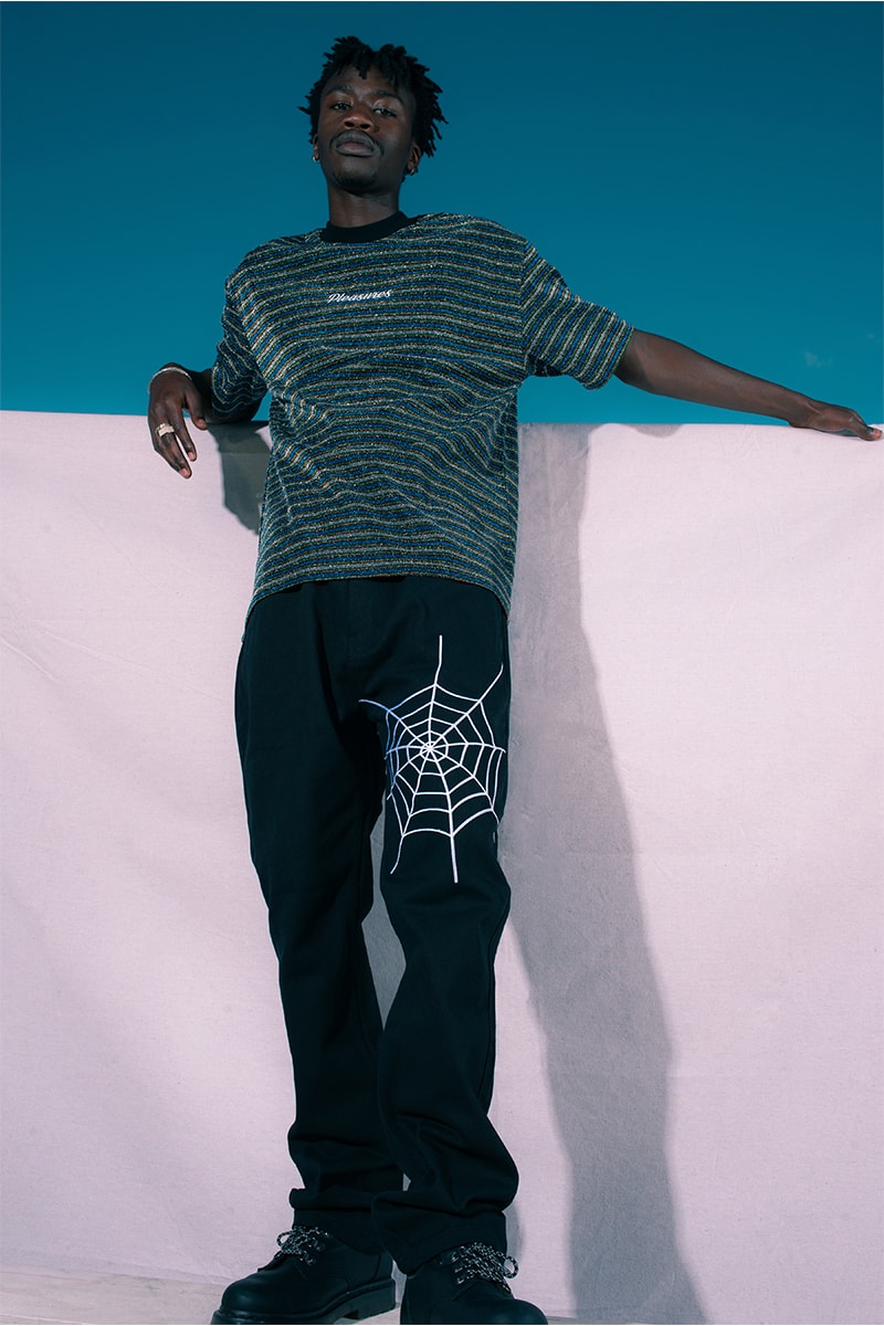 PLEASURES Summer 2020 Collection Lookbook Info Shirt Jacket Polo Hoodie Shorts Reebok Beatnik