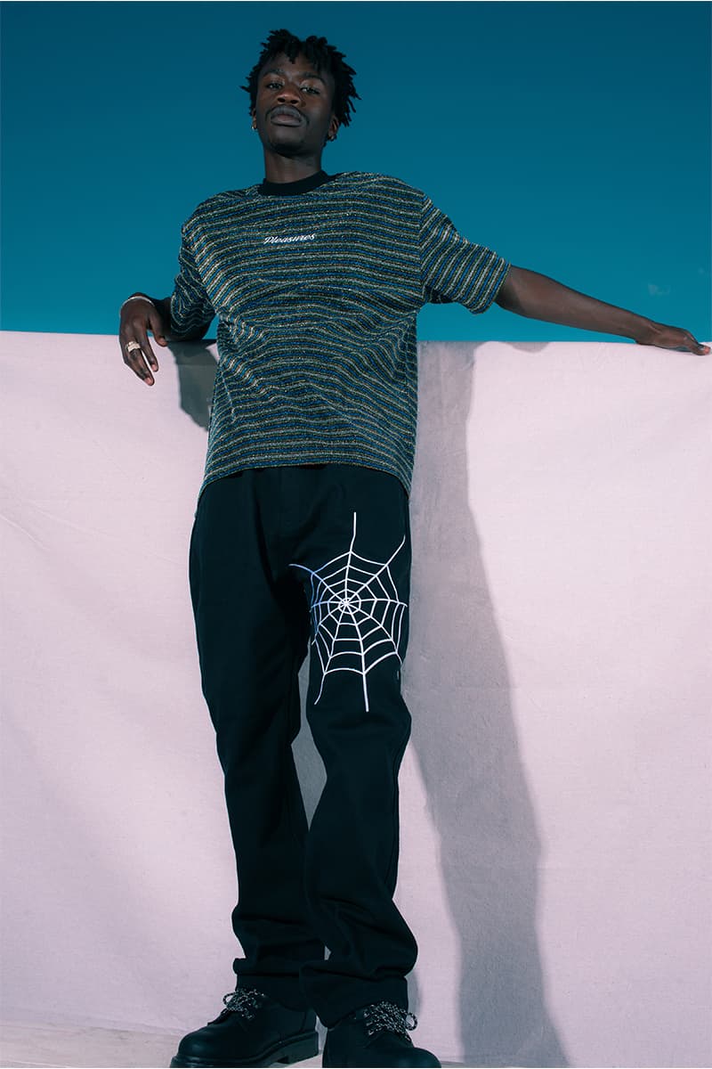 PLEASURES Summer 2020 Collection Lookbook Info Shirt Jacket Polo Hoodie Shorts Reebok Beatnik