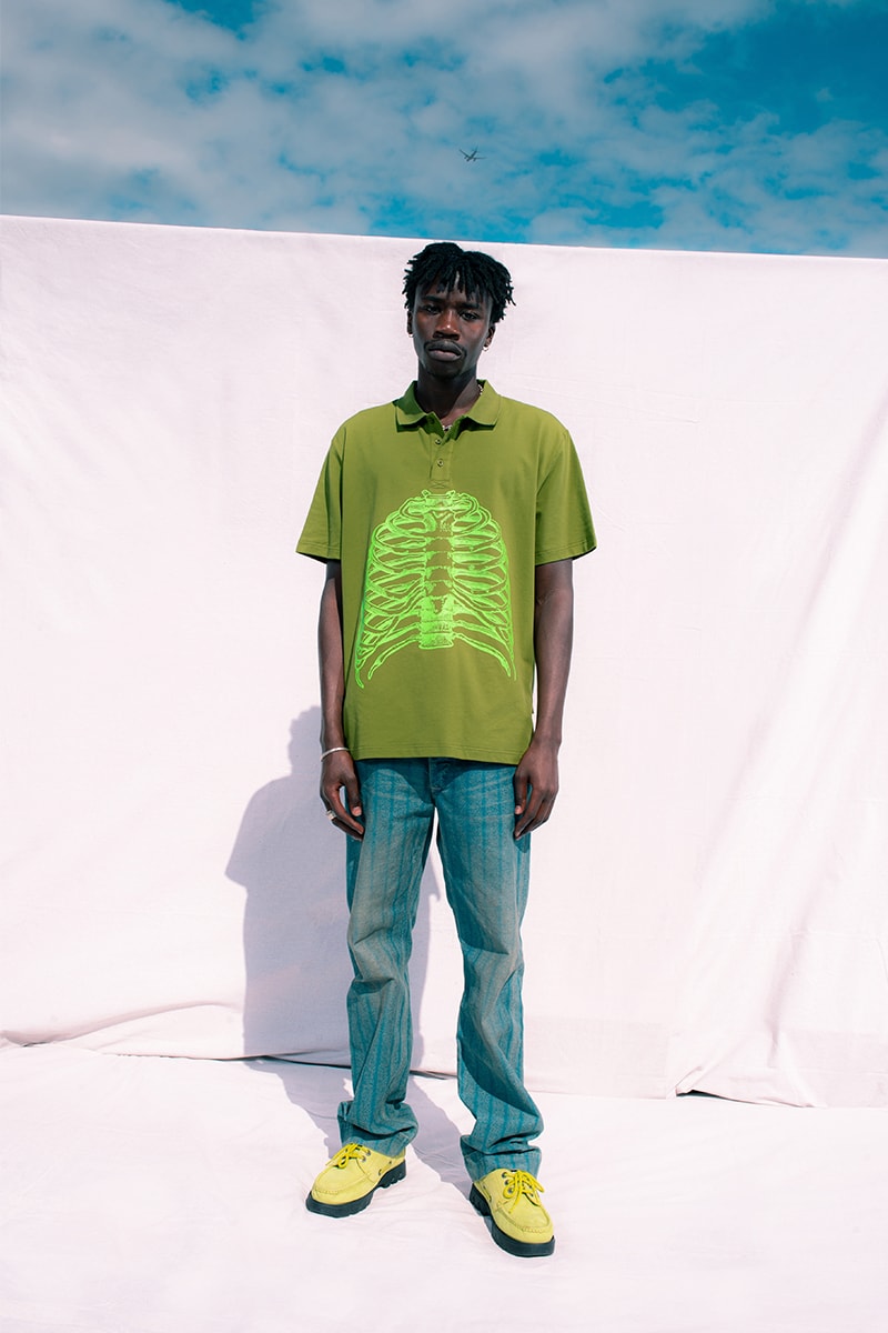PLEASURES Summer 2020 Collection Lookbook Info Shirt Jacket Polo Hoodie Shorts Reebok Beatnik