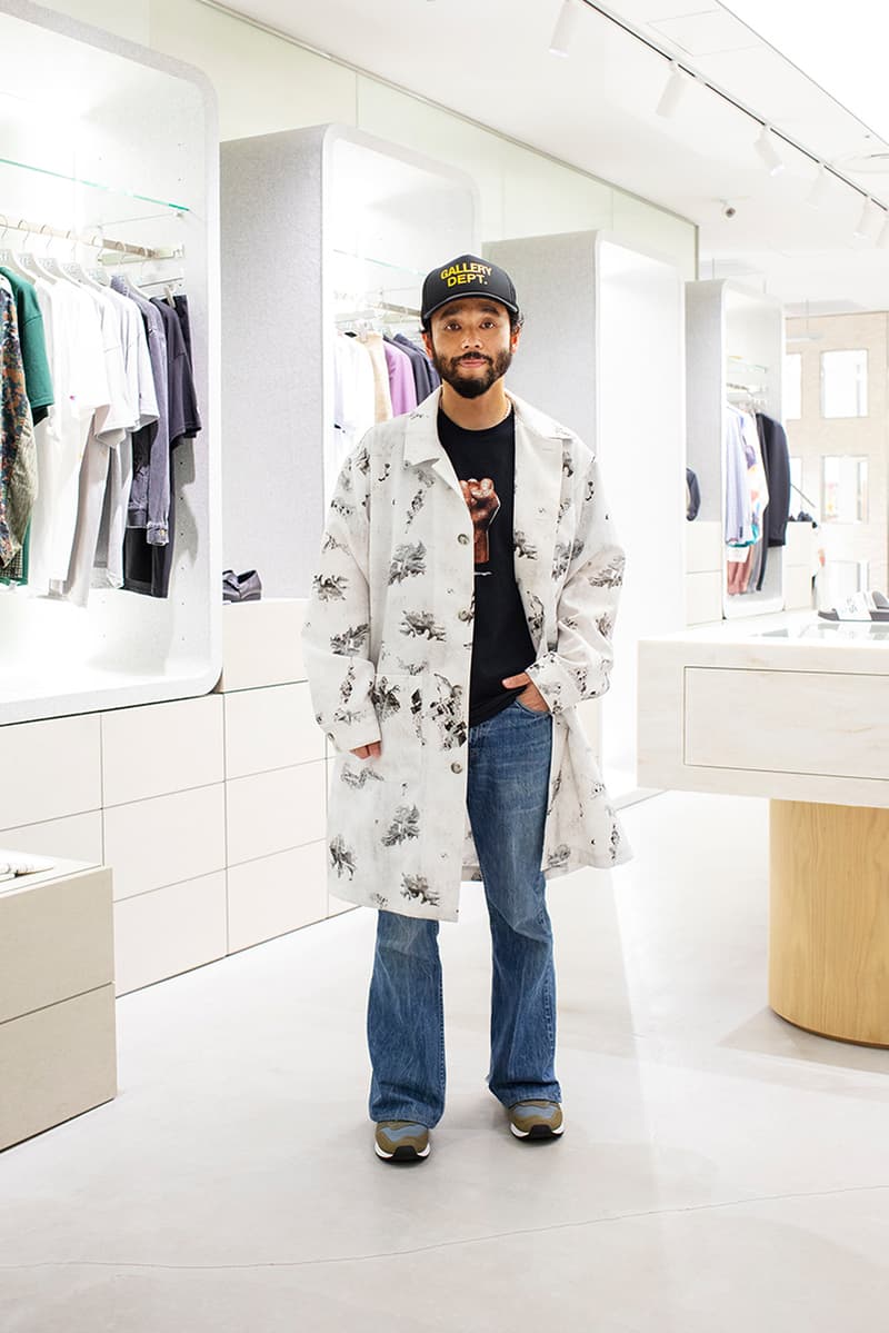 Daniel Arsham for Poggy's 2G "Eroded" Capsule collaboration le corbusier suit coat bag release date info parco mall japan shirt