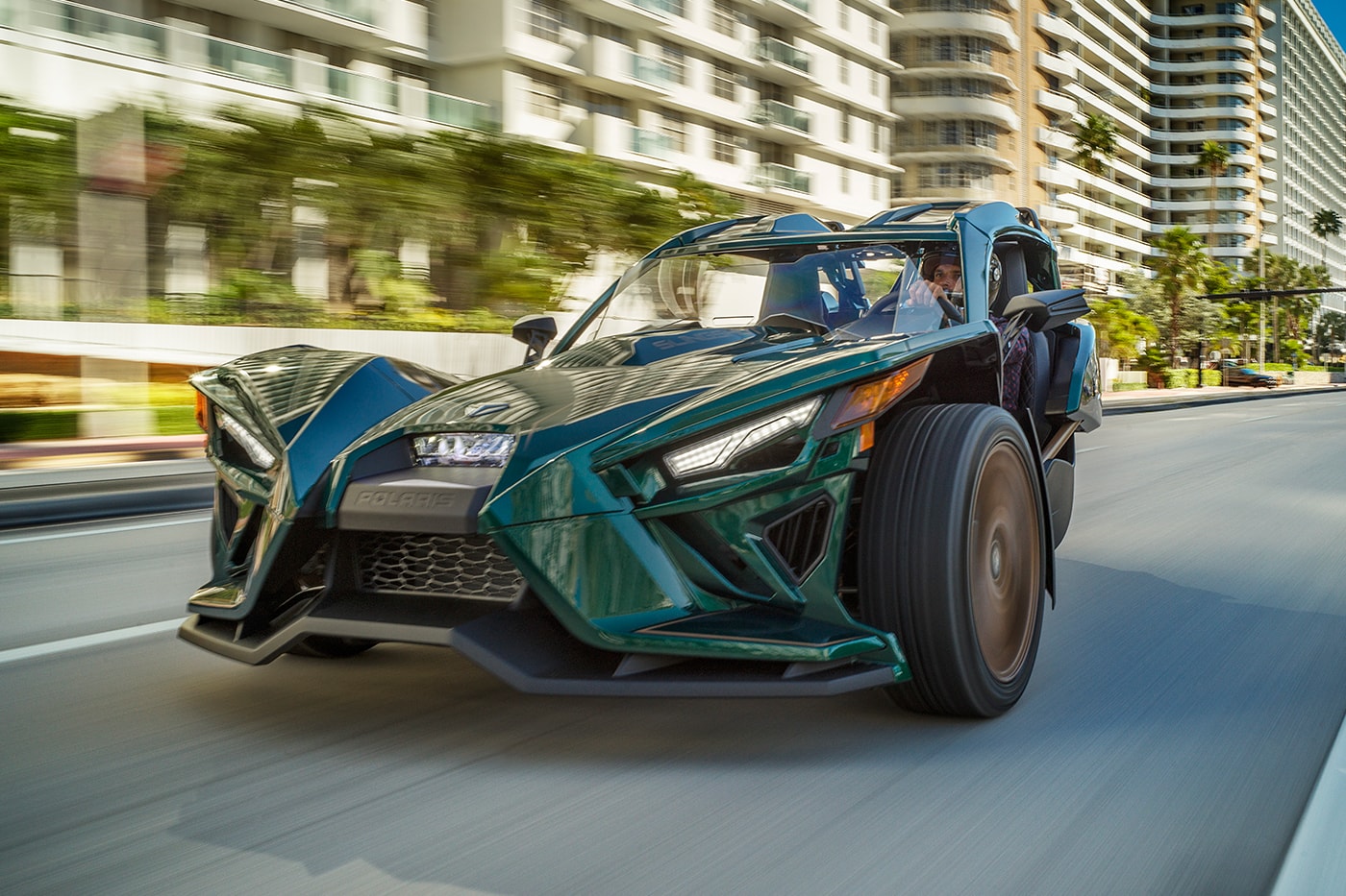 Polaris 2020 Slingshot Grand Touring LE Release Info three wheeled roadster