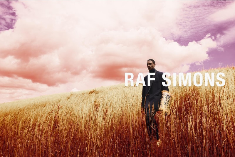 Raf Simon Fall Winter 2020 Campaign willy vanderperre lookbook menswear streetwear antwerp Olivier Rizzo Ashley Brokaw