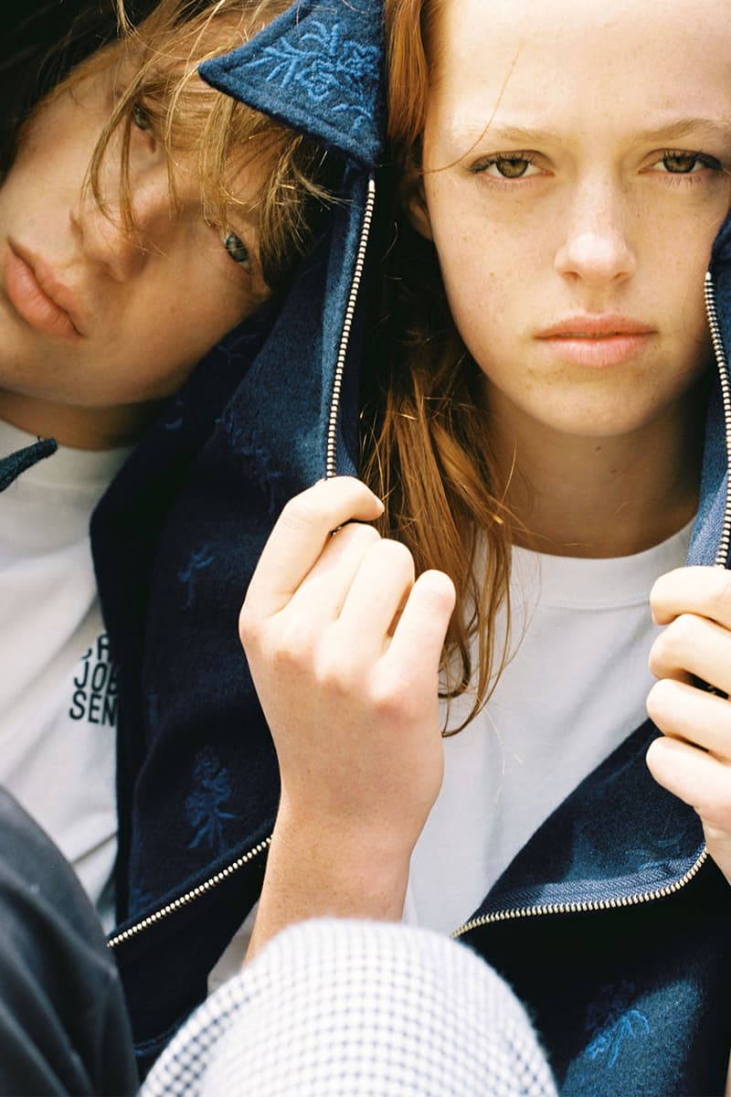 reception clothing france fall winter 2020 fw20 collection lookbook los angeles la jack kerouac t-shirt graphic rugby coach jacket