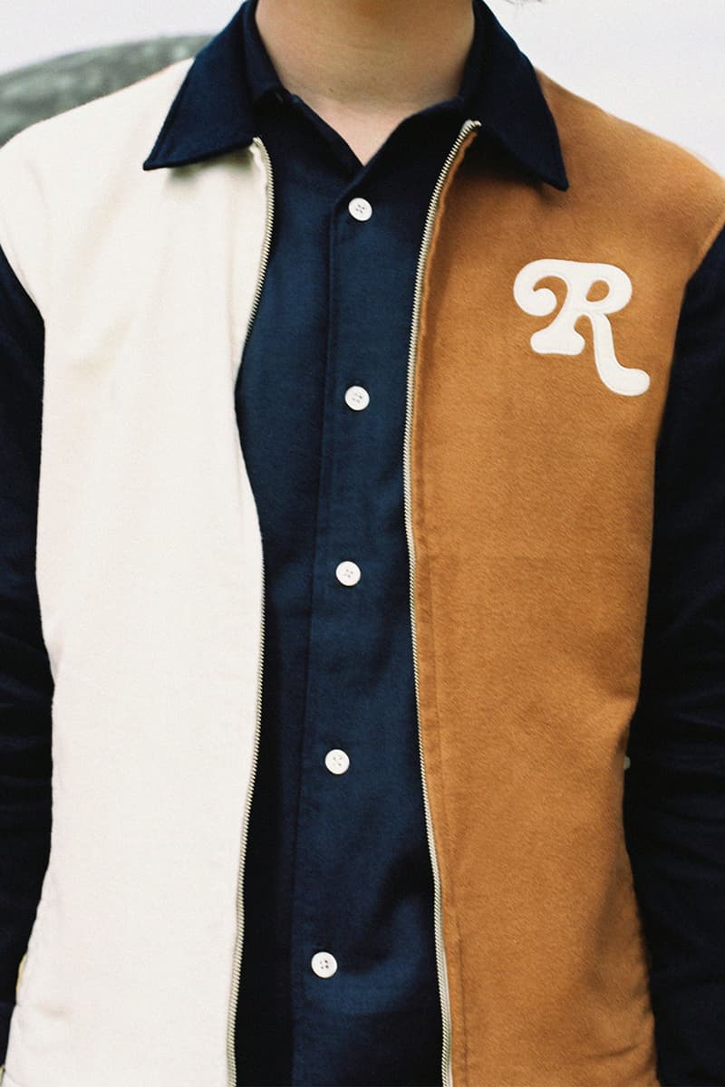 reception clothing france fall winter 2020 fw20 collection lookbook los angeles la jack kerouac t-shirt graphic rugby coach jacket