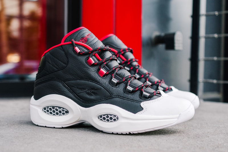 reebok question mid og meets og allen iverson james harden adidas official release date info photos price store list buying guide