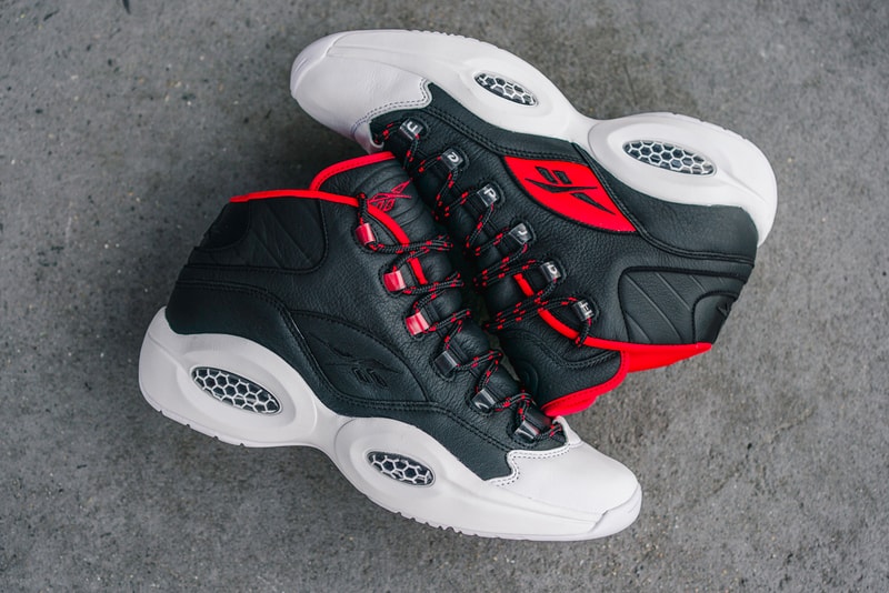 reebok question mid og meets og allen iverson james harden adidas official release date info photos price store list buying guide