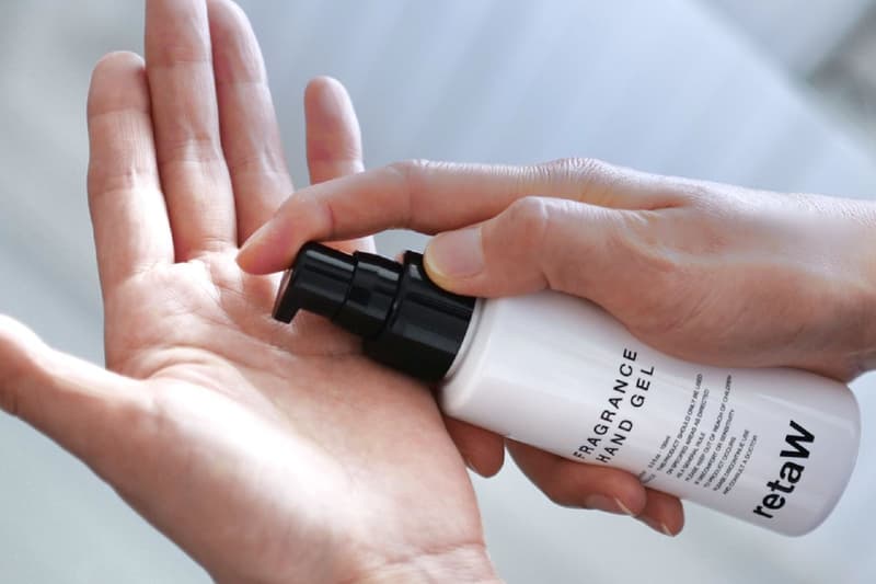retaW Fragrance Hand Gel Allen Release hiroshi fujiwara fragrances Japan accessories scents