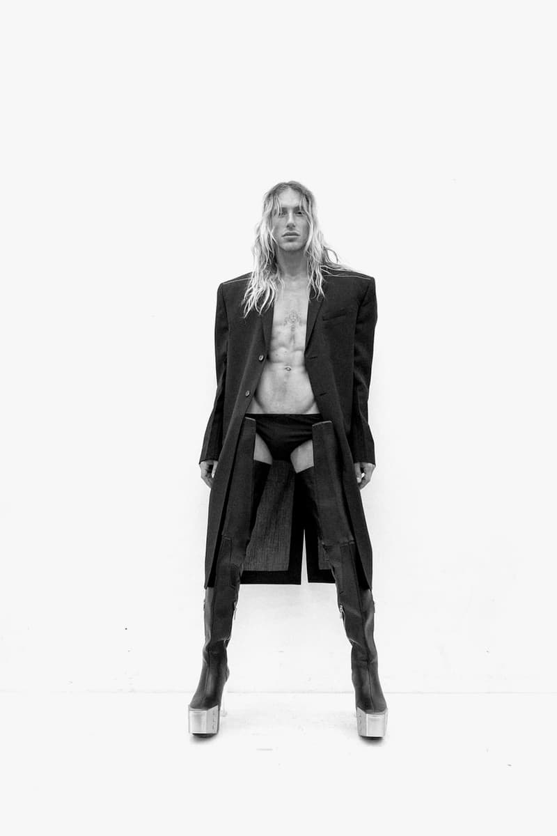 Rick Owens Spring/Summer 2021 Collection "PHLEGETHON" lookbook menswear ss21 paris fashion week pfw