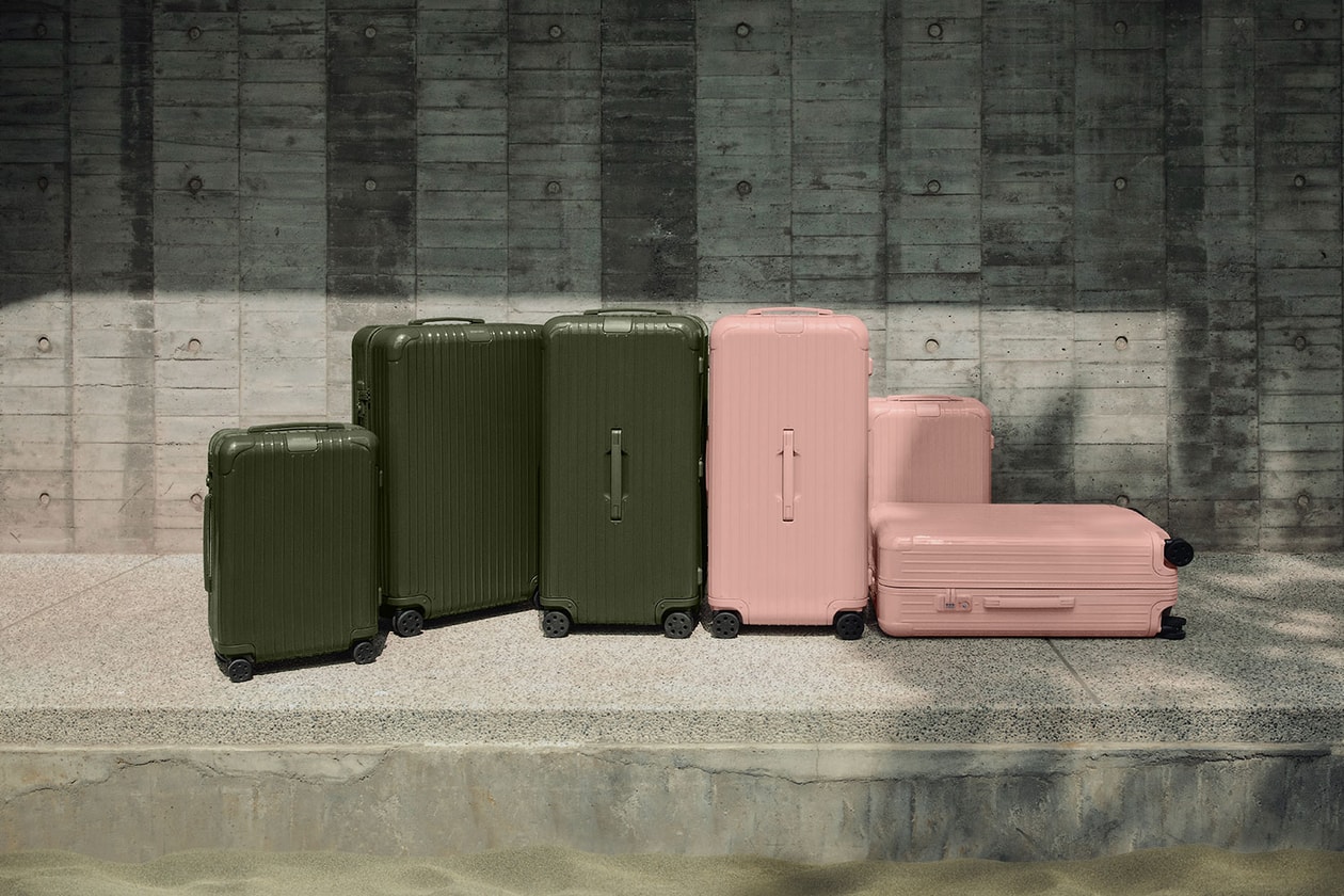 RIMOWA Introduces Berry & Glacier Suitcases