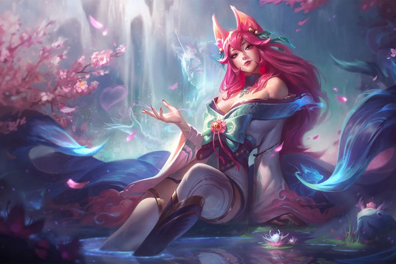 riot games cross title spirit blossoms anime theme event experience league of legends of runeterra teamfight tactics