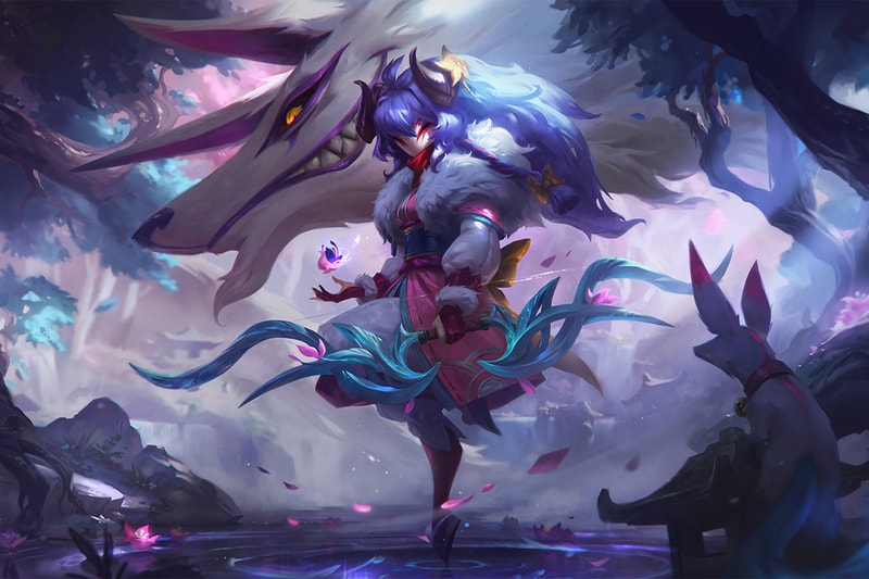 riot games cross title spirit blossoms anime theme event experience league of legends of runeterra teamfight tactics