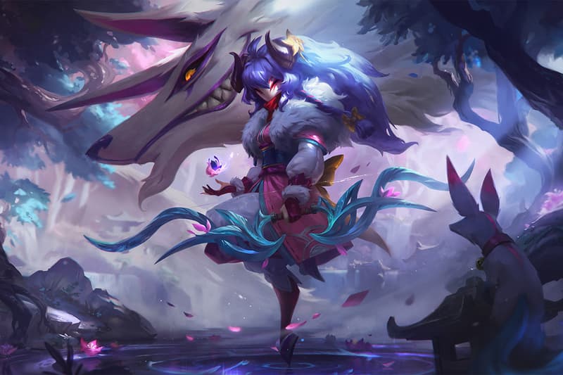 riot games cross title spirit blossoms anime theme event experience league of legends of runeterra teamfight tactics