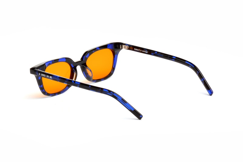 ROKIT AKILA Lo-Fi A 2003 Sunglasses Release Green Tortoise Acetate Apple Green Lenses Blue Amber Release Info Date Buy Price