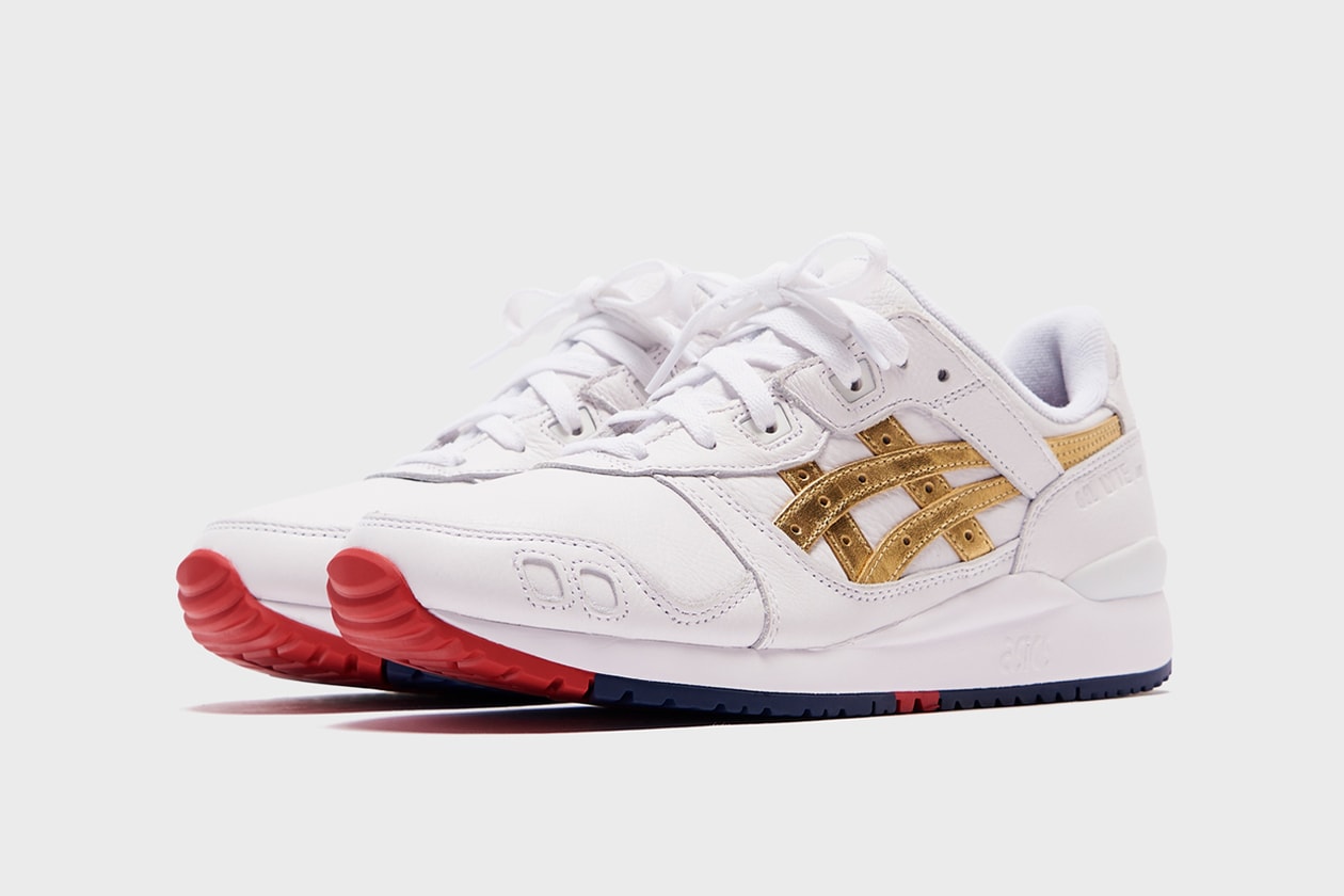 kith ronnie fieg asics gel lyte 3 tokyo trio 252 1 yoshino rose super gold official release date info photos price store list buying guide
