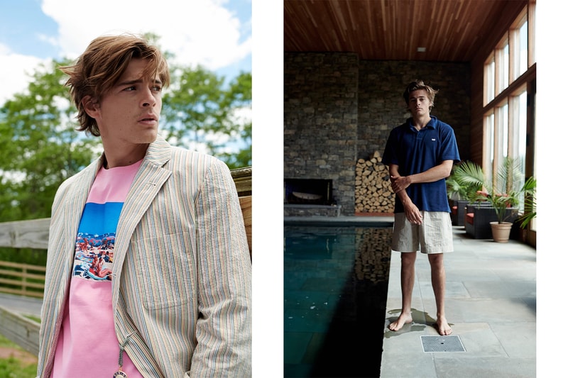 Rowing Blazers Spring Summer 2020 Drop Three Lookbook ss20 RB Cloud Cup Greek New York coffee cup jacquard-knit tartan rugby