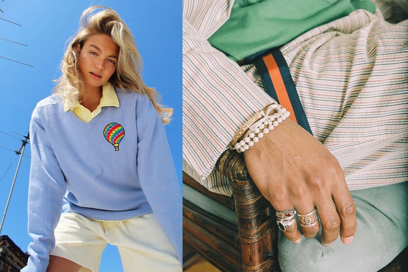 Rowing Blazers Spring Summer 2020 Drop Three Lookbook ss20 RB Cloud Cup Greek New York coffee cup jacquard-knit tartan rugby