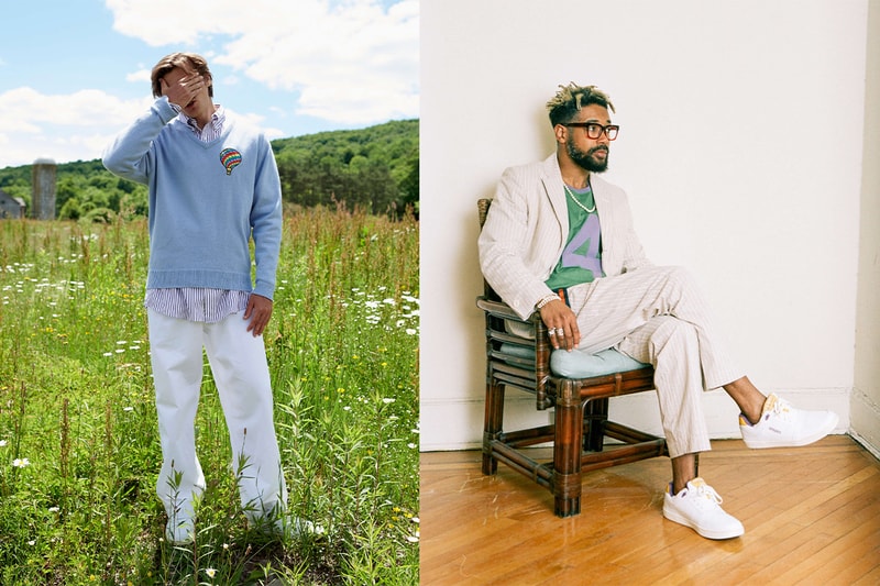 Rowing Blazers Spring Summer 2020 Drop Three Lookbook ss20 RB Cloud Cup Greek New York coffee cup jacquard-knit tartan rugby