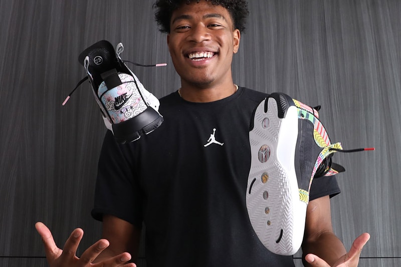 rui hachimura jordan brand air jordan 34 heritage pe japanese american official release date info photos price store list buying guide