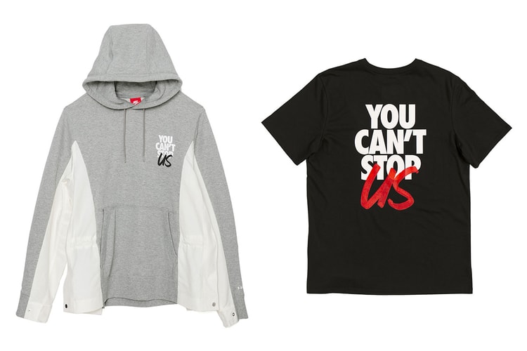 sacai and Nike Issue Custom "You Can't Stop Us" Clothing