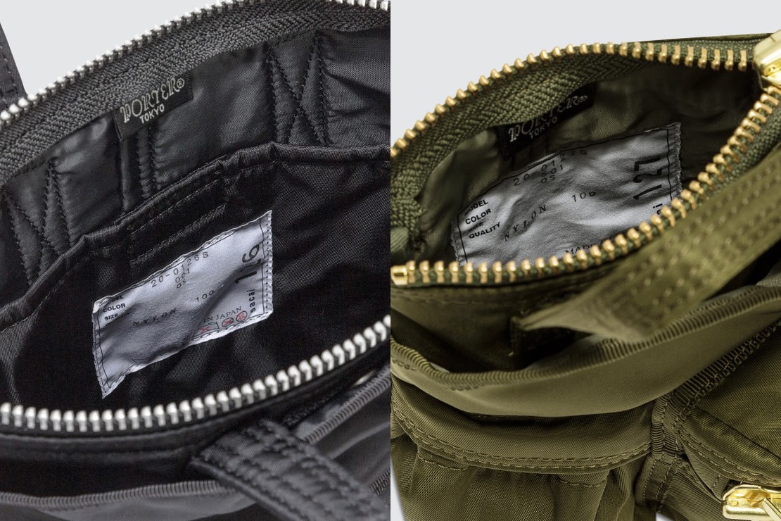 sacai x PORTER FW20 Accessories, Bags, Wallets pouch fall winter 2020 collaboration collection military nylon chitose abe