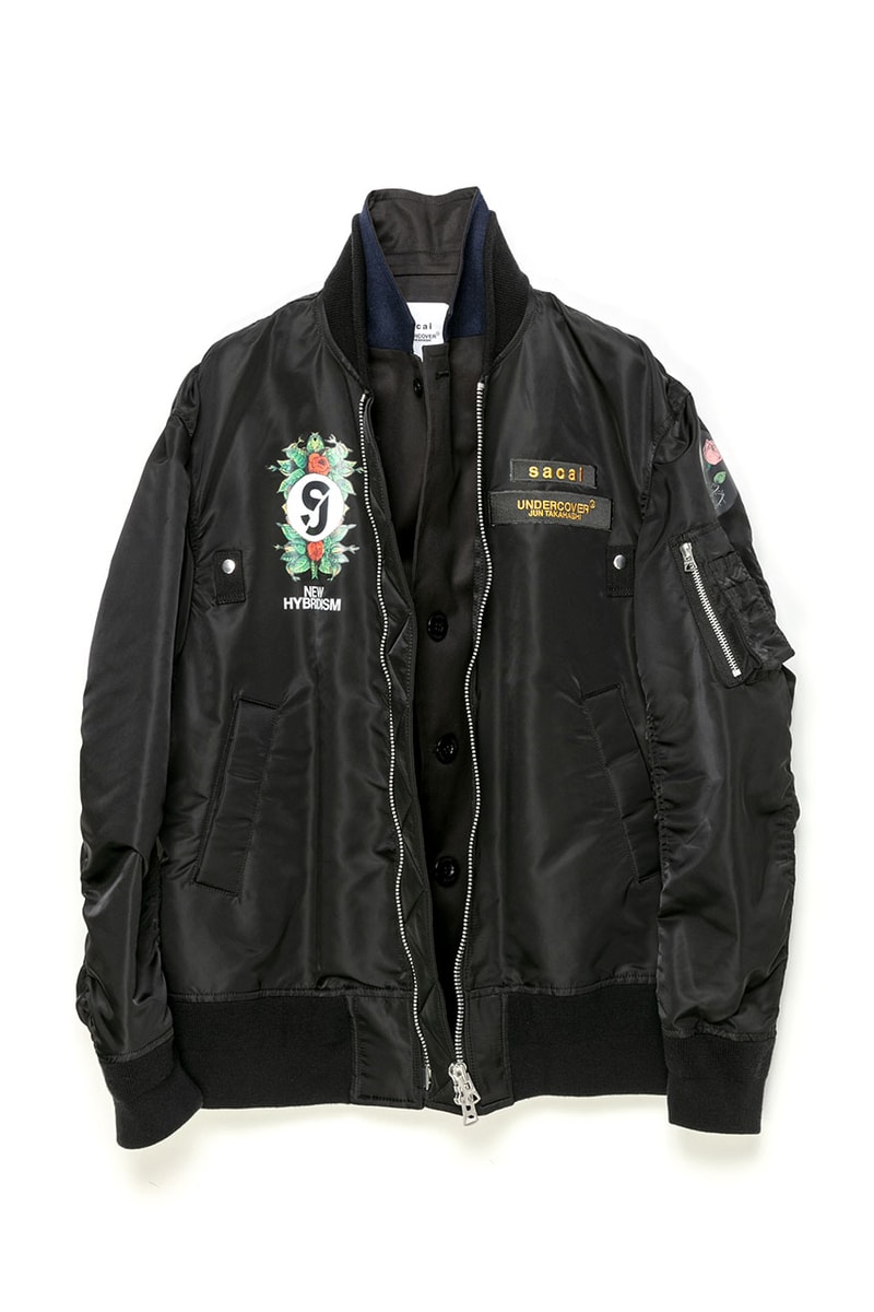 sacai undercover fw20 ma-1 bomber jacket fall winter 2020 Japanese release info drop