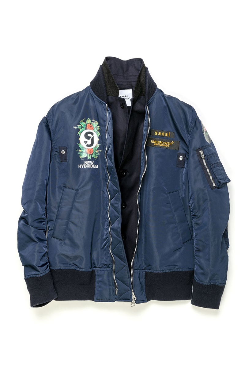 sacai undercover fw20 ma-1 bomber jacket fall winter 2020 Japanese release info drop