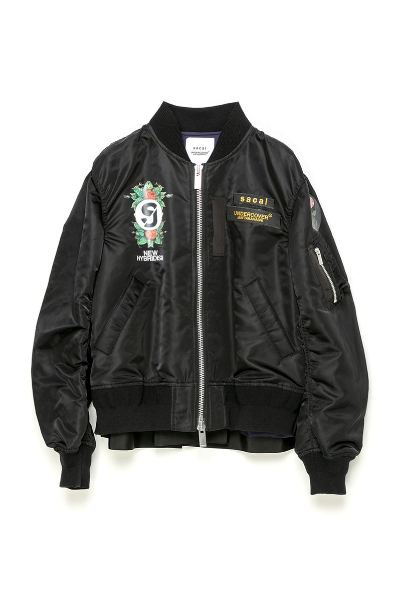 sacai undercover fw20 ma-1 bomber jacket fall winter 2020 Japanese release info drop