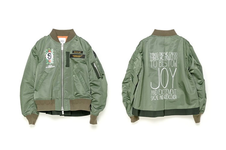 sacai Launches MA-1 Jacket in Collaboration With UNDERCOVER