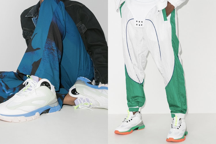SANKUANZ Debuts Colorful Chunky Sneakers From SS20 Runway Show