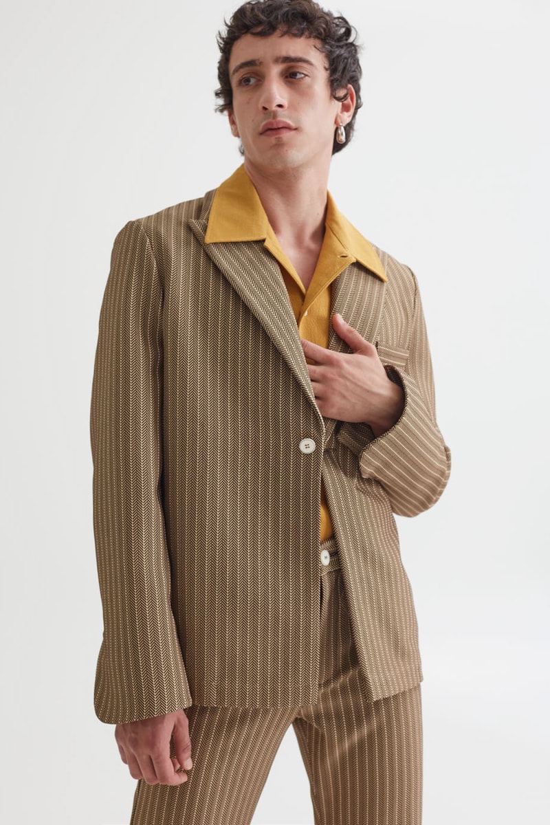 Séfr Spring/Summer 2021 "Union" Collection Lookbook Release Information Menswear Closer Look Swedish Label Tailoring Shirts Blazers Denim Jeans 