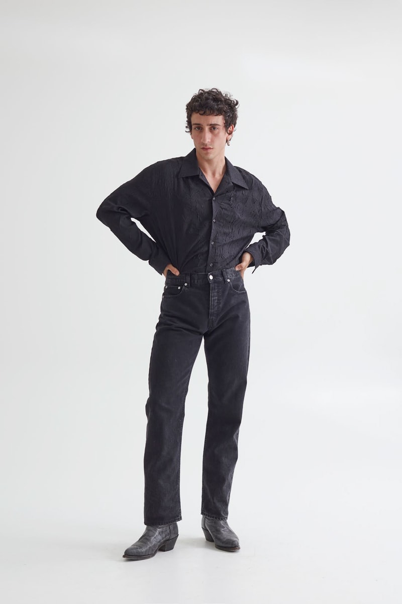 Séfr Spring/Summer 2021 "Union" Collection Lookbook Release Information Menswear Closer Look Swedish Label Tailoring Shirts Blazers Denim Jeans 