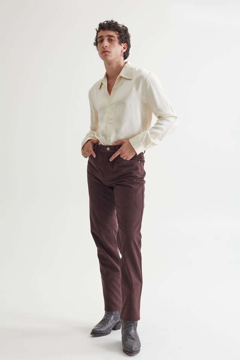 Séfr Spring/Summer 2021 "Union" Collection Lookbook Release Information Menswear Closer Look Swedish Label Tailoring Shirts Blazers Denim Jeans 