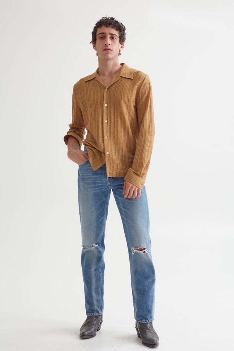 Séfr Spring/Summer 2021 "Union" Collection Lookbook Release Information Menswear Closer Look Swedish Label Tailoring Shirts Blazers Denim Jeans 